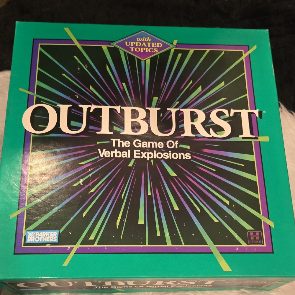 Outburst‎ Card Game - Green
